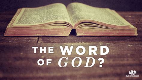 Is the bible the word of god. Things To Know About Is the bible the word of god. 